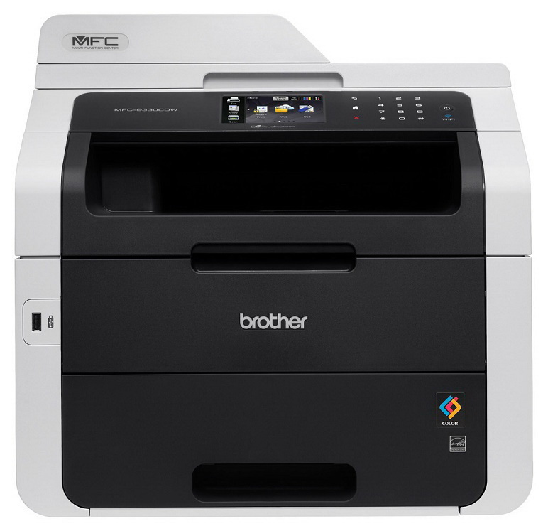 МФУ светодиодный Brother MFC-9330CDW (MFC9330CDWR1) A4 Duplex WiFi черный