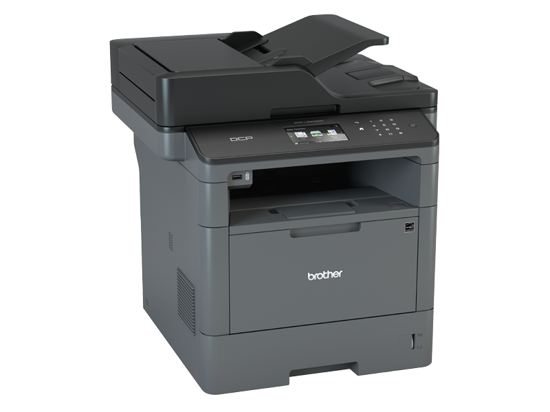 МФУ лазерный Brother DCP-L5500DN (DCPL5500DNR1) A4 Duplex Net черный