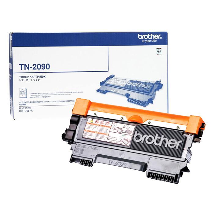 Тонер Картридж Brother TN2090 черный для Brother HL-2132R/DCP-7057R (1000стр.)