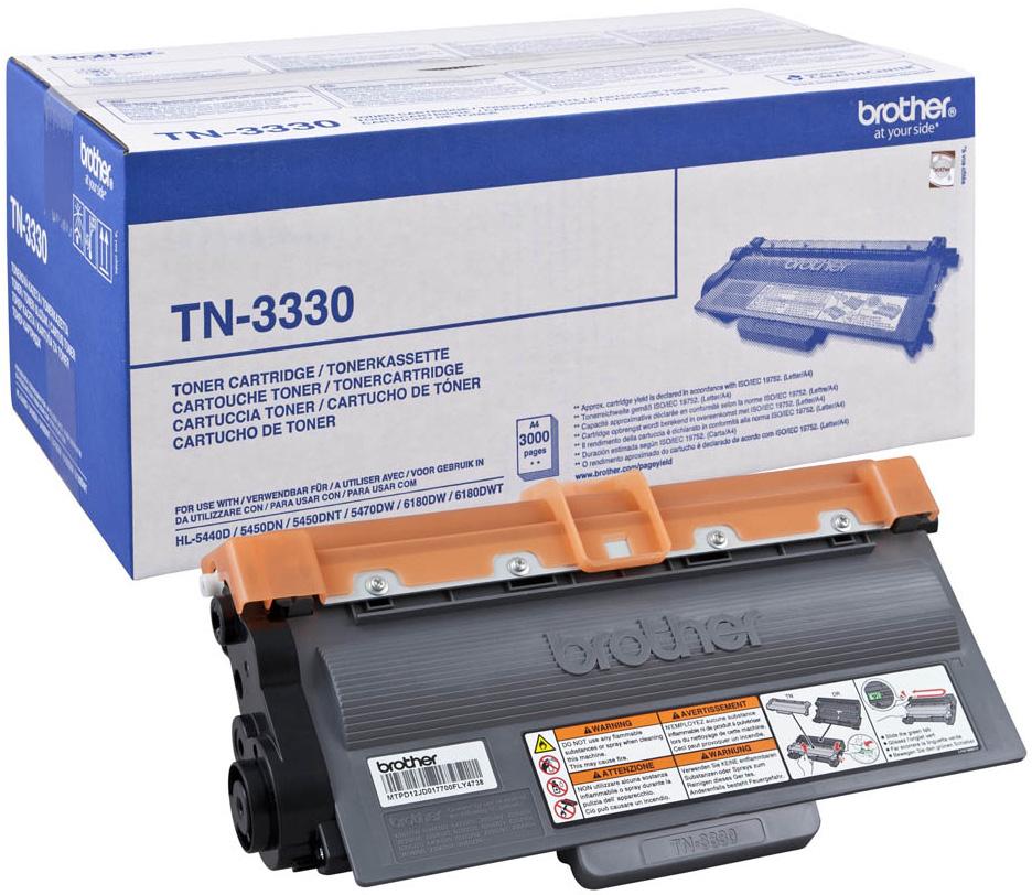 Тонер Картридж Brother TN3330 черный для Brother DCP8110/8250/MFC8520/8950 (3000стр.)