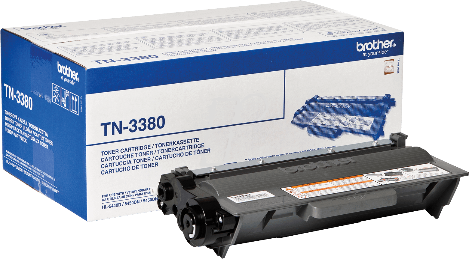 Тонер Картридж Brother TN3380 черный для Brother DCP8110/8250/MFC8520/8950 (8000стр.)