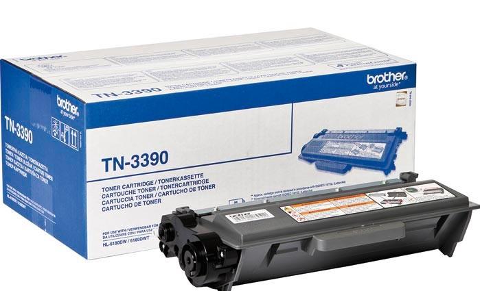 Тонер Картридж Brother TN3390 черный для Brother DCP8250/MFC8950 (12000стр.)