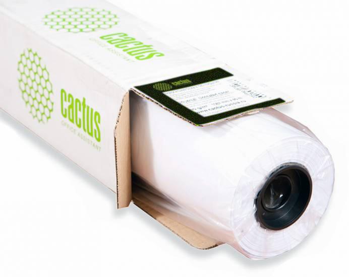 Бумага Cactus CS-PP230-61030 610мм-30м/230г/м2/белый универсальная (с покрытием)