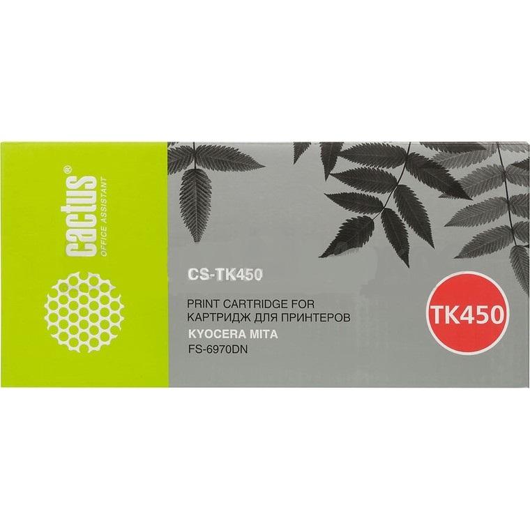 Тонер Картридж Cactus CS-TK450 черный для Kyocera Mita FS-6970DN (15000стр.)