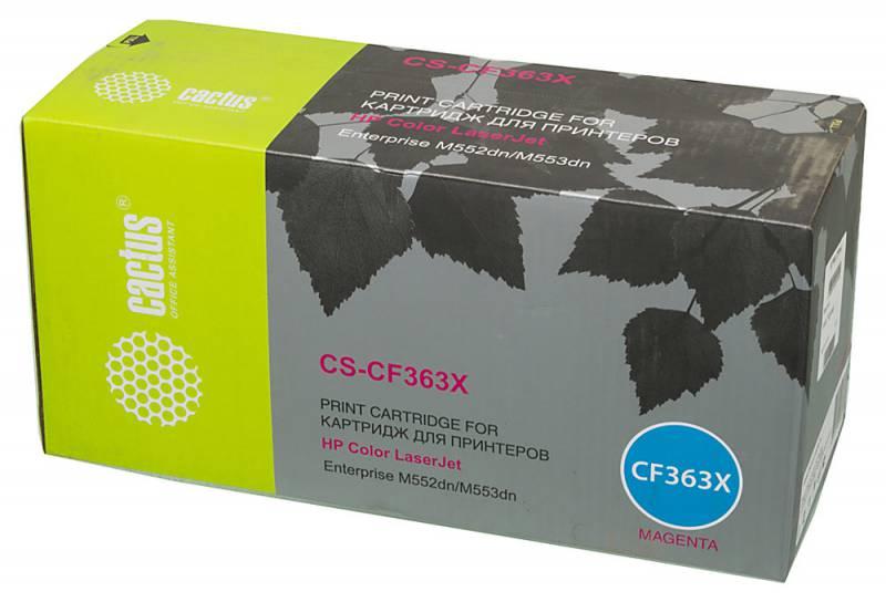 Тонер Картридж Cactus CS-CF363X пурпурный для HP