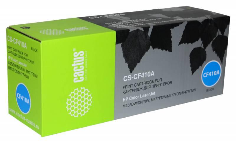 Тонер Картридж Cactus CS-CF410A черный для HP