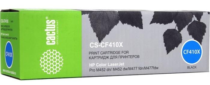 Тонер Картридж Cactus CS-CF410X черный для HP