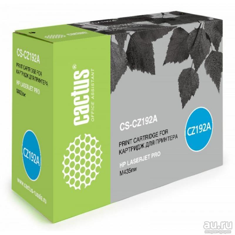 Тонер Картридж Cactus CS-CZ192A черный для HP