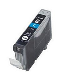 Картридж струйный Canon CLI-8C 0621B024 голубой для Canon iP6600D/4200/5200/5200R