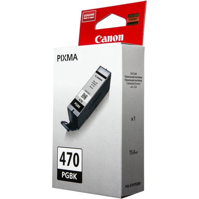 Картридж струйный Canon PGI-470PGBK 0375C001 черный для Canon Pixma iP7240/MG6340/MG5440