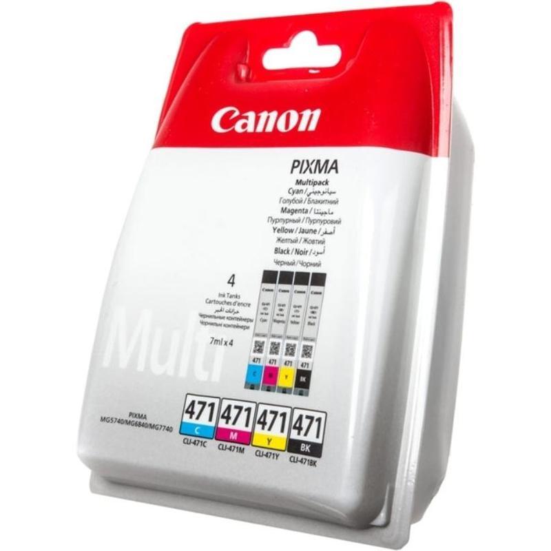 Картридж струйный Canon PG-440/CL-441 5219B005 черный/трехцветный x2уп. для Canon MG2140/MG3140 (180стр.)