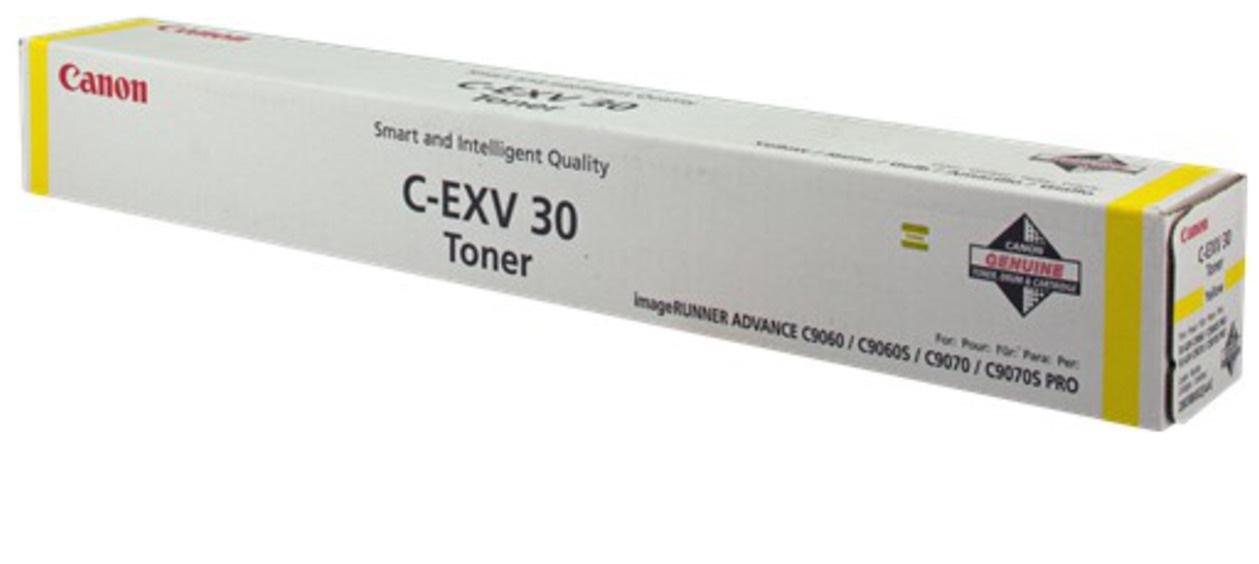 Тонер Canon C-EXV30Y 2803B002 желтый флакон для копира C9000 PRO