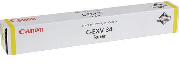 Тонер Canon C-EXV34 3785B002 желтый туба для копира iR C9060/C9065/C9070