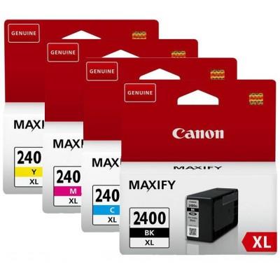 Картридж струйный Canon PGI-2400XL черный/голубой/пурпурный/желтый набор карт. для Canon iB4040/МВ5040/5340