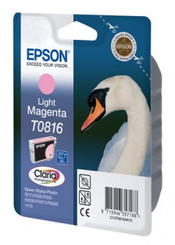 Картридж струйный Epson C13T11164A10 светло-пурпурный для Epson R270/290/RX590