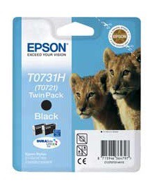Картридж струйный Epson T10414A10 черный x2уп. для Epson Stylus C110/CX7300/T30/T40W/TX200/TX550W/TX600FW