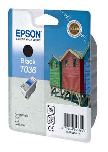 Картридж струйный Epson C13T03614010 черный для Epson St C42