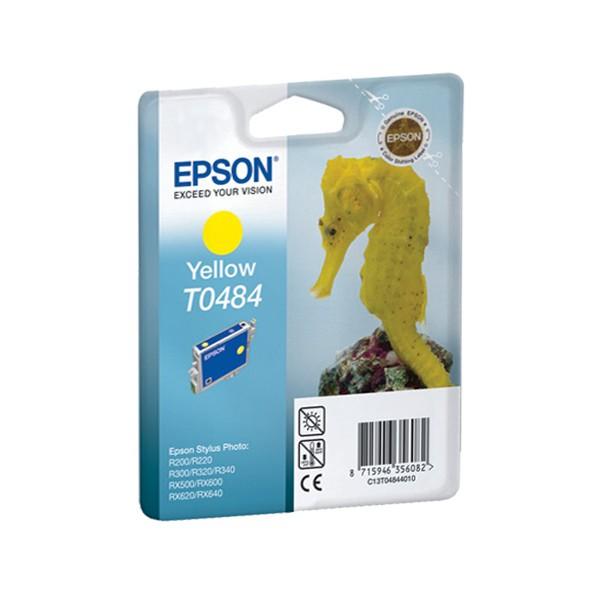 Картридж струйный Epson C13T048440 желтый для Epson St Ph R300/RX500