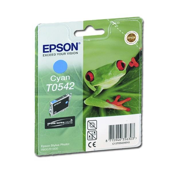 Картридж струйный Epson C13T054240 голубой для Epson R800/1800