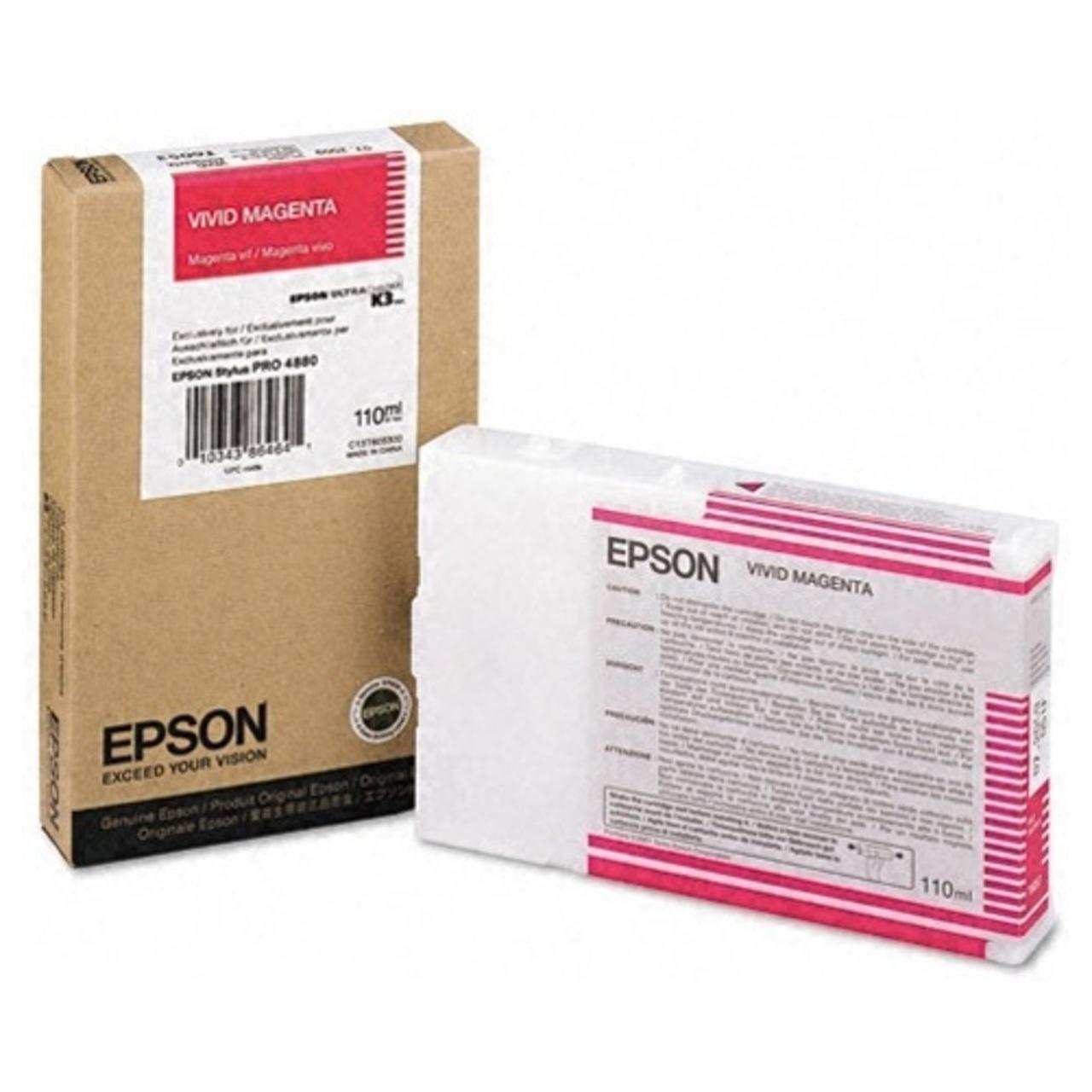 Картридж струйный Epson C13T614300 пурпурный для Epson St Pro 4450 (220мл)