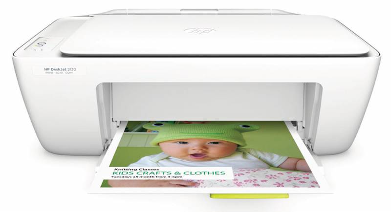 МФУ струйный HP DeskJet 2130 (K7N77C) A4 USB белый