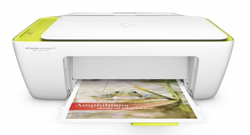 МФУ струйный HP DeskJet Ink Advantage 2135 (F5S29C) A4 USB белый