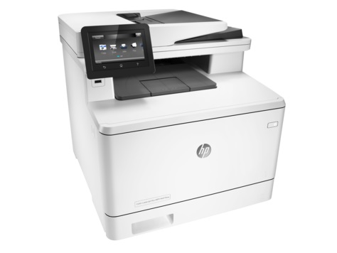 МФУ лазерный HP Color LaserJet Pro M477fnw (CF377A) A4 Net WiFi белый