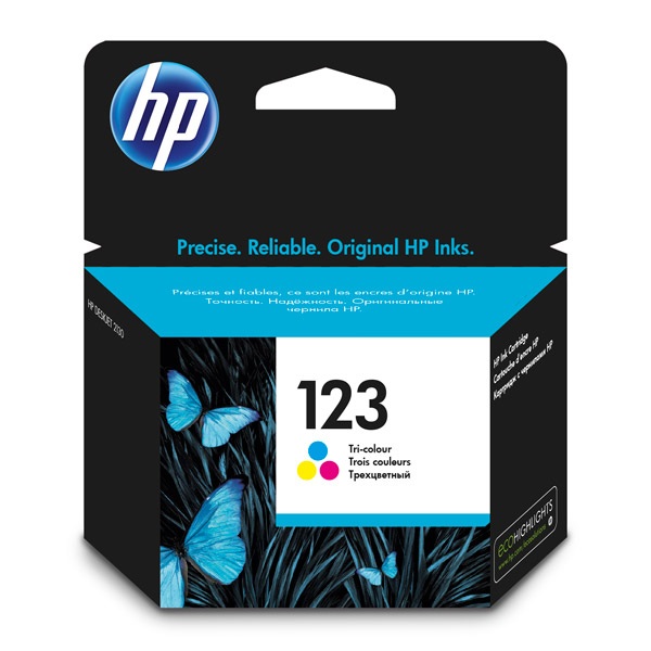 Картридж струйный HP 123 F6V16AE многоцветный для HP DeskJet 2130 (100стр.)