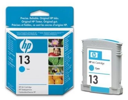 Картридж струйный HP №13 C4815A голубой для HP OfficeJet 9110/9120/9130