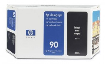 Картридж струйный HP №90 C5058A черный для HP DeskJet 4000/4000ps/4500/4500p (400мл)