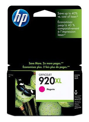 Картридж струйный HP 920XL CD973AE пурпурный для HP OfficeJet 6000/6500 (700стр.)