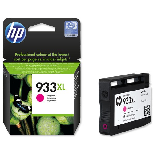 Картридж струйный HP №933XL CN055AE пурпурный для HP OfficeJet 6700/7100 (825стр.)