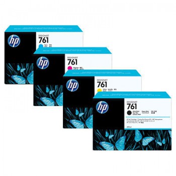 Картридж струйный HP 761 CR270A желтый x3уп. для HP DeskJet T7100