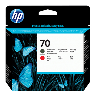 Картридж струйный HP HP C9409A черный матовый/красный печатающая головка для HP HP DeskJet Z2100/Z3100/PhotoSmart Pro B9100 (16000стр.)