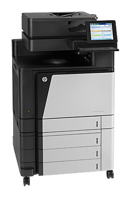 МФУ лазерный HP Color LaserJet Enterprise MFP M880z A3 Duplex черный/белый