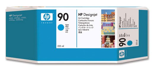Картридж струйный HP №90 C5061A голубой для HP DeskJet 4000/4500 (400мл)