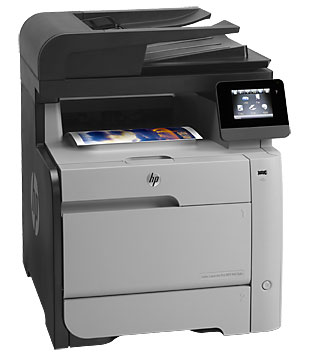 МФУ лазерный HP Color LaserJet Pro M476dn A4 Duplex черный/белый