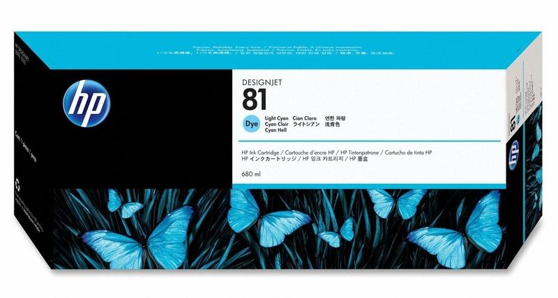 Картридж струйный HP C4934A светло-голубой/пурпурный для HP DeskJet 5000/5500 (680стр.)