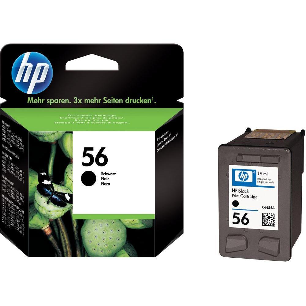 Картридж струйный HP №56 C6656AE черный для HP PCS 2100/DJ 5550/450/PS 7150/7350/7550 (520стр.)