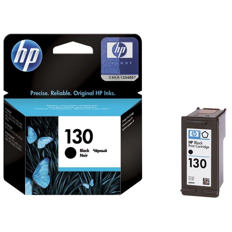 Картридж струйный HP 130 C8767HE черный для HP DeskJet 6543/5743/6843/PS 8153/8453 (860стр.)