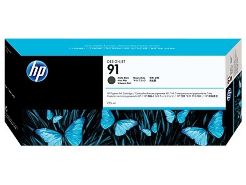 Картридж струйный HP №91 C9464A черный матовый для HP DeskJet Z6100 (775мл)