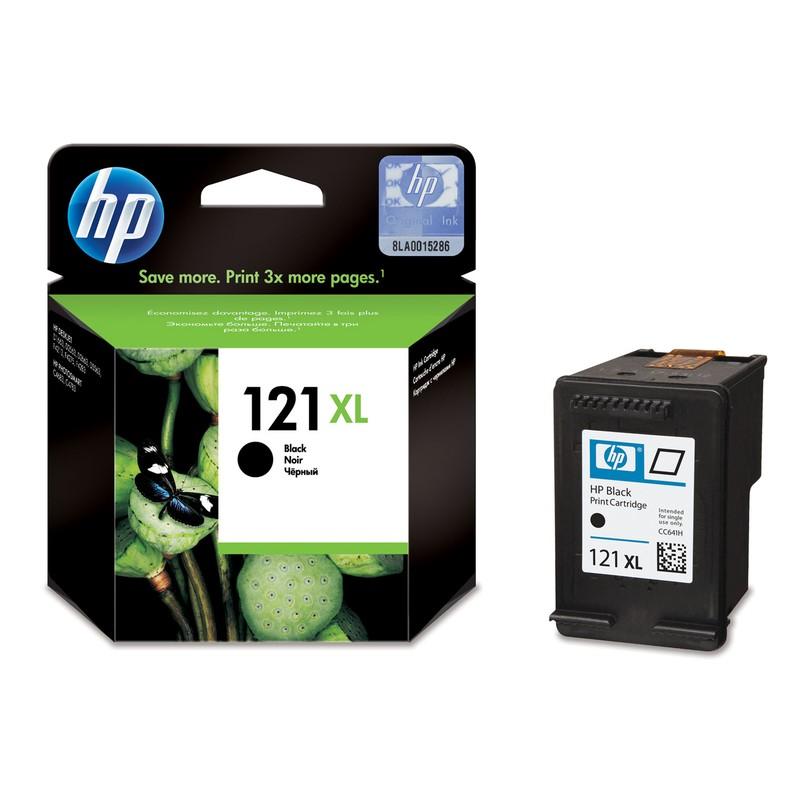 Картридж струйный HP №121XL CC641HE черный для HP F4283/D2563 (600стр.)