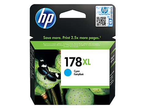 Картридж струйный HP №178XL CB323HE голубой для HP C5383/C6383/B8553/D5463 (750стр.)