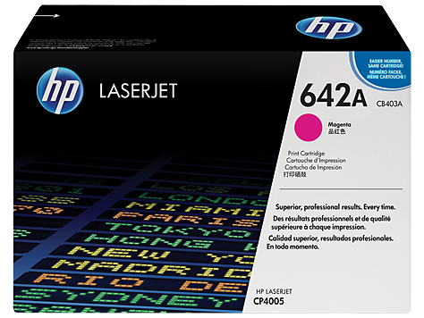 Тонер Картридж HP 642A CB403A пурпурный для HP Color LaserJet CP4005 (7500стр.)