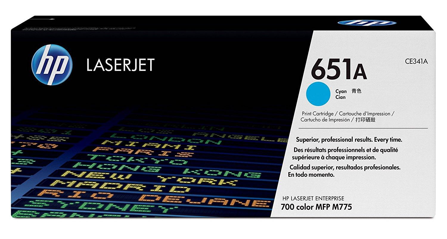 Тонер Картридж HP CE341A голубой для HP LaserJet 700/775 (16000стр.)