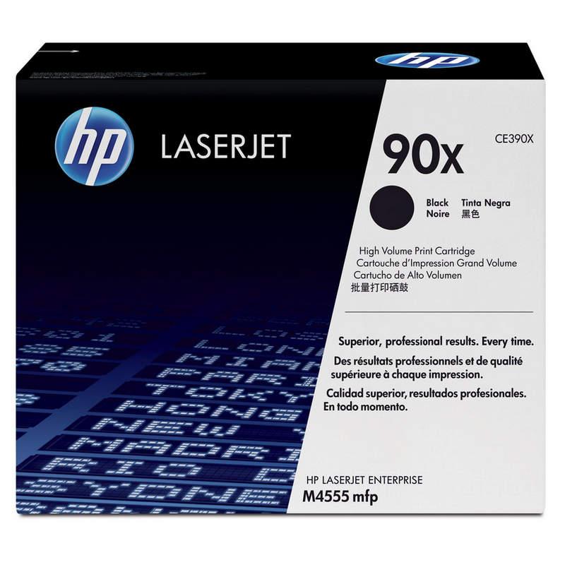 Тонер Картридж HP 90X CE390X черный для HP LaserJet M4555 (24000стр.)