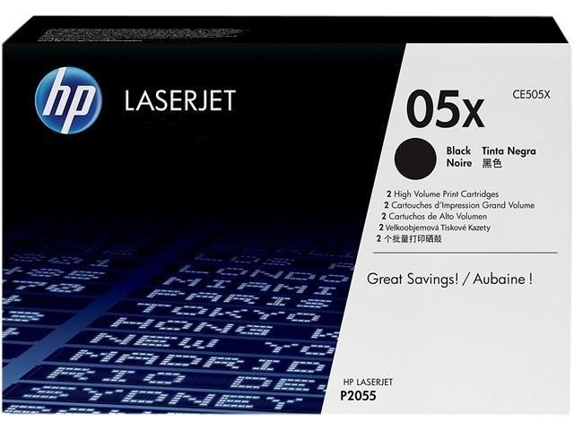 Тонер Картридж HP CE505X черный
