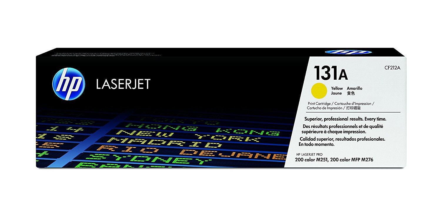 Тонер Картридж HP 131A CF212A желтый для HP LaserJet Pro M251/M276 (1800стр.)