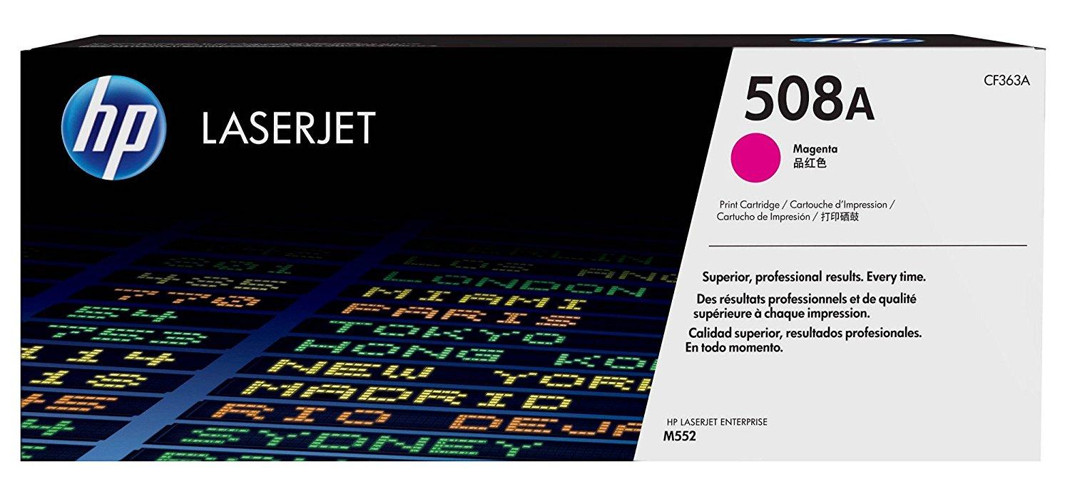 Тонер Картридж HP 508A CF363A пурпурный для HP Color LaserJet M552/M553 (5000стр.)