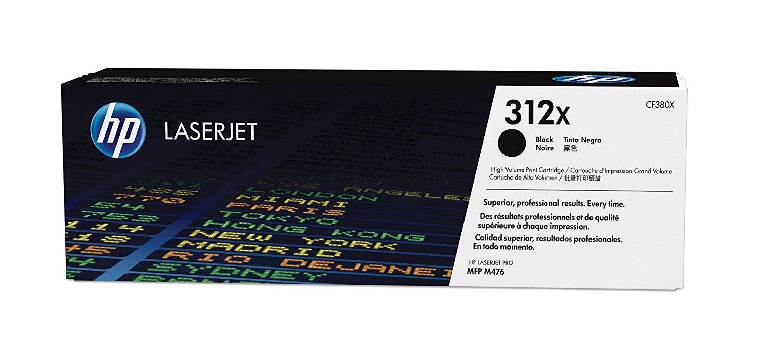 Тонер Картридж HP 312A CF380X черный для HP Color LaserJet Pro M476 (4400стр.)